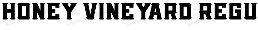 Honey Vineyard Regul字体转换